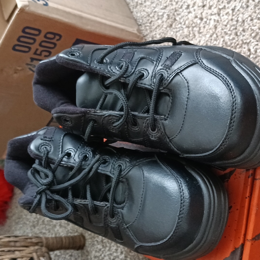 Red wing steel toe shoes